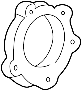 View Gasket. WATER. Pump. Engine.  Full-Sized Product Image