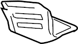 Image of REINFORCED. (Front, Rear, Upper, Lower). Fender Extension Panel. image for your 2008 Chevrolet HHR   