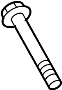 View Bolt. Alternator. Bracket. (Rear, Upper, Lower) Full-Sized Product Image