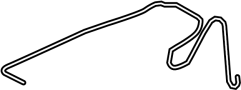 Image of Antenna Cable image for your 2023 Chevrolet Trailblazer ACTIV Sport Utility 1.3L 3 cylinder A/T AWD 