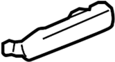 Image of Exterior Door Handle image for your 2020 GMC Yukon XL   