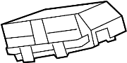 Image of Junction Block image for your 2003 Chevrolet Silverado 2500 Base Extended Cab Pickup  