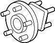 20907864 Wheel Bearing and Hub Assembly (Rear)