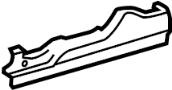 22818114 Seat Track Cover (Front, Lower)
