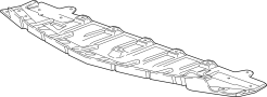 View Radiator Support Splash Shield (Front, Rear, Upper, Lower) Full-Sized Product Image