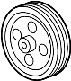 View Engine Water Pump Pulley Full-Sized Product Image