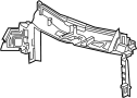 Image of Radiator Support Baffle (Upper) image for your 2020 Chevrolet Spark   