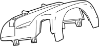 View Steering Column Cover (Upper) Full-Sized Product Image