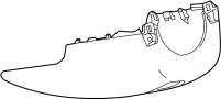 Image of Steering Column Cover (Lower) image for your 2008 Chevrolet Trailblazer   
