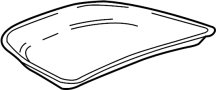 Image of Console Mat image for your 2018 Chevrolet Malibu LS Sedan  