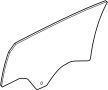 Image of Door Glass image for your 2014 Chevrolet Express 3500 LT Extended Passenger Van 6.0L Vortec V8 CNG A/T 