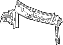 View Radiator Support Baffle (Upper) Full-Sized Product Image