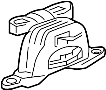 Image of Engine Mount image for your 2008 GMC Sierra 3500 HD SLE Crew Cab Pickup Fleetside 6.0L Vortec V8 A/T RWD 