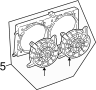 Image of Engine Cooling Fan Shroud. Fan Blade. Fan guard. Engine Cooling Fan Blade. image for your 2020 GMC Savana 3500 Base Extended Cargo Van  