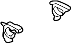 Image of Line. Refrigerant. Clip. AIR. CONDITIONING. A bracket for a a/c. image for your 2020 Chevrolet Bolt EV   