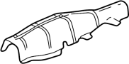 Image of Shield. Heat. Exhaust. (Front). Exhaust Heat Shield. image for your 2017 Chevrolet Malibu   