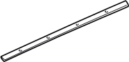 22605166 Door Window Belt Weatherstrip (Rear)