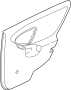 Image of Door Interior Trim Panel (Rear) image for your 2021 Chevrolet Colorado   