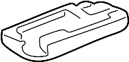 Image of Compartment. Storage. (Rear, Lower). A Storage Compartment. image for your 2020 Chevrolet Tahoe    