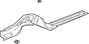 View Frame Side Member Assembly (Front, Lower) Full-Sized Product Image