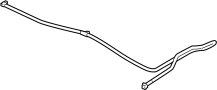 View Windshield Washer Hose Full-Sized Product Image