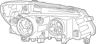 92285810 Headlight Assembly