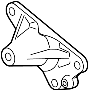 View A/C Drive Belt Idler Pulley Bracket Full-Sized Product Image 1 of 2