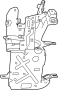 View Bracket. (Front, Rear) Full-Sized Product Image 1 of 2
