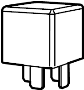View Accessory Power Relay. Diesel Glow Plug Relay. Starter Relay.  Full-Sized Product Image