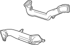 Image of Instrument Panel Air Duct (Rear, Lower) image for your 1997 Chevrolet Express 3500   