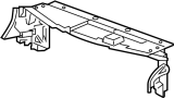 Image of Radiator Support Baffle (Upper) image for your 2020 Chevrolet Spark   