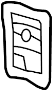 View Seat Belt Anchor Plate Cover (Upper) Full-Sized Product Image