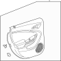 84091148 Door Interior Trim Panel (Rear)