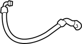 View Brake Hydraulic Hose (Rear) Full-Sized Product Image 1 of 1