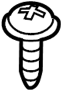 11611884 Screw. Bolt. (Upper)