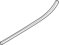 Door Belt Molding (Rear, Upper)