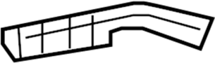 Image of Support. Bracket. (Front, Upper, Lower). A guide, typically in. image for your 2014 Chevrolet Captiva Sport   