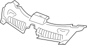 Image of Radiator Support Access Cover (Upper) image for your 2023 GMC Sierra 2500 HD AT4 Crew Cab Pickup Fleetside 6.6L V8 A/T 4WD 