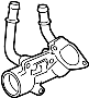 Image of Engine Coolant Thermostat Housing image for your 2020 Buick Encore   