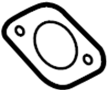 View Gasket. Pipe. (Front) Full-Sized Product Image