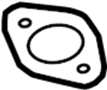 Image of Gasket. (Front). Exhaust Crossover Gasket. image for your 2015 Buick Encore   
