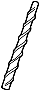 Image of Radio Antenna Mast. Satellite Radio Antenna. Device used to capture. image for your 2007 Chevrolet Trailblazer   