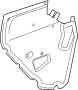 Image of Door Water Deflector (Rear, Lower) image for your 2020 Chevrolet Corvette   