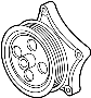 View Engine Water Pump Pulley Full-Sized Product Image