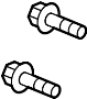 Image of Disc Brake Caliper Pin Bolt (Front) image for your 2010 GMC Sierra 2500 HD SLE Standard Cab Pickup Fleetside  