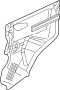 Image of Door Water Deflector (Rear, Lower) image for your 2020 Chevrolet Corvette   