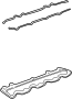 Image of Engine Valve Cover Gasket image for your 2008 Pontiac Torrent   