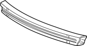 25649519 Bumper Impact Bar (Front)
