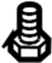 View Bolt. Cover. Bumper. (Front, Upper, Lower) Full-Sized Product Image