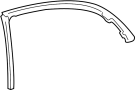 Image of Door Seal (Front, Rear, Lower) image for your 2018 Chevrolet Suburban    